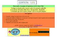 Página Web de Cotton-Lex.