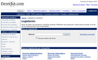 Página Web de Derecho.com