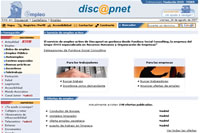 Página Web de Disc@pnet.