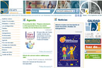 Página web de FEAPS de Andalucía.Confederación Andaluza de organizaciones en favor a las personas con discapacidad intelectual.