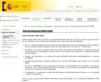 Página Web de Ministerio de Vivienda