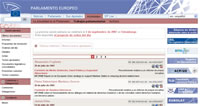 Página Web de Parlamento Europeo.