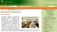 Página Web del Consejo Andaluz de Relaciones Laborales.