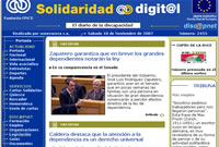 Página Web de Solidaridad digital