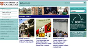 Actividades de la Asociación de Antiguos Alumnos de la University of Cambridge.