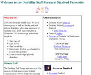 Disability Staff Forum (DSF).