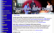 European Blind Union.