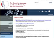 Centre for Language and Speech Processing