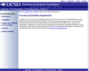 Division of Geriatric Psychiatry