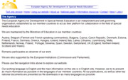 European Agency for Development in Special Needs Education