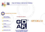 GDAF. El Grupo de Displays y Aplicaciones Fotónicas