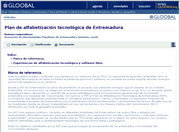 Plan de alfabetización tecnológica de Extremadura GLOOBAL