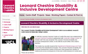 Leonard Cheshire Disability & Inclusive Development Centre at UCL
