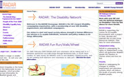 RADAR. The Disability Network