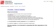 Chrysallis - Close to Disability