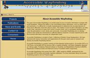 Accesible Location Information Delivered via GPS Cell Phone for People with Visual Impairments.