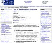 USC. Centro de Orientación Integral al Estudiante (COIE)