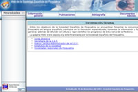 Página Web de la Sociedad española de Psiquiatría.