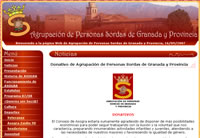 Página Web de ASOGRA. Agrupación de Personas sordas de Granada y Provincia.