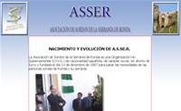 Página Web de la Asociación de Sordos de la Serrania de Ronda A.S.SE.R.