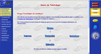 Página web de CET. El Centro de Teletrabajo del Parque Tecnológico de Andalucía