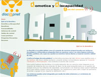 Página Web de Discapnet