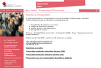 Página Web de Fundación Empresa y Sociedad.