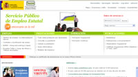 Página Web del Instituto Nacional de Empleo.