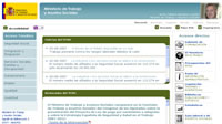 Página Web del Ministerio de Trabajo y Asuntos Sociales