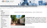 Página Web de UCA. Unidad de Orientación y Promoción al Empleo (UOPEM).