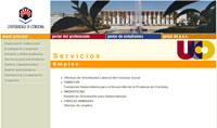 Página Web de UCO. Universidad de Córdoba.