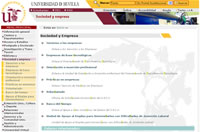 Página Web de US. Universidad de Sevilla
